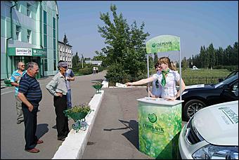 13 июля 2012г. Алтайский край   Автоцентра АНТ, официальный дилера Hyundai провели Автопробег по городам и селам в Алтайском крае 