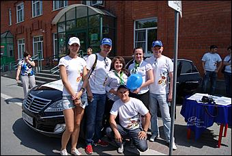 13 июля 2012г. Алтайский край   Автоцентра АНТ, официальный дилера Hyundai провели Автопробег по городам и селам в Алтайском крае 