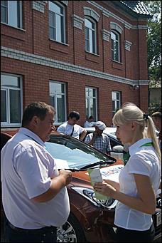 13 июля 2012г. Алтайский край   Автоцентра АНТ, официальный дилера Hyundai провели Автопробег по городам и селам в Алтайском крае 