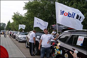 13 июля 2012г. Алтайский край   Автоцентра АНТ, официальный дилера Hyundai провели Автопробег по городам и селам в Алтайском крае 