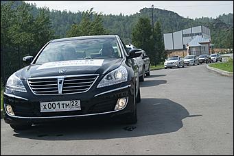 13 июля 2012г. Алтайский край   Автоцентра АНТ, официальный дилера Hyundai провели Автопробег по городам и селам в Алтайском крае 