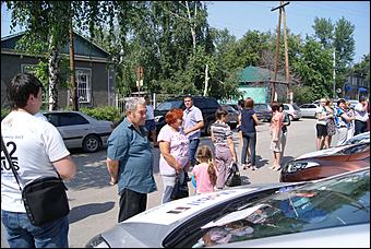 13 июля 2012г. Алтайский край   Автоцентра АНТ, официальный дилера Hyundai провели Автопробег по городам и селам в Алтайском крае 