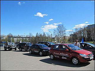 09 мая 2010 г., Барнаул   День Победы с Автоцентром АНТ- официальный дилер Hyundai и Mitsubishi