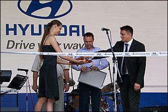 Открытие дилерского центра Hyundai    31 мая 2008 г., Барнаул