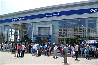 Открытие дилерского центра Hyundai    31 мая 2008 г., Барнаул