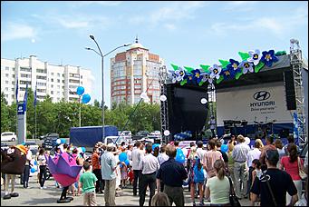 Открытие дилерского центра Hyundai    31 мая 2008 г., Барнаул