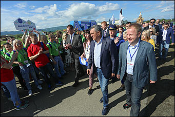 10 июня 2019 г., Белокуриха. Екатерина Смолихина   Территория развития: как прошло открытие знаменитого алтайского форума АТР