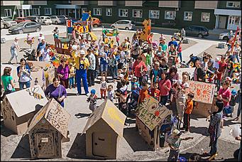 9.06.2017 Барнаул   Как в Барнауле дети построили целый микрорайон. Фоторепортаж 