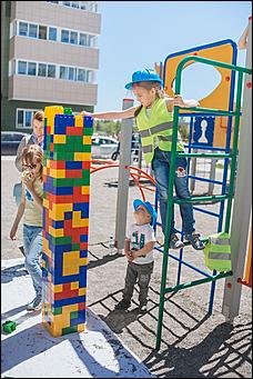 9.06.2017 Барнаул   Как в Барнауле дети построили целый микрорайон. Фоторепортаж 