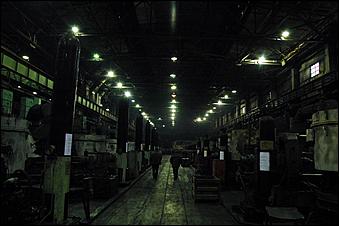 13 октября 2006 г., Барнаул   Посещение В.Колгановым завода алюминиевого литья