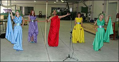 16 сентября 2006 г., Барнаул   Запуск цеха глубокой переработки дерева Ларичихинского лесхоза