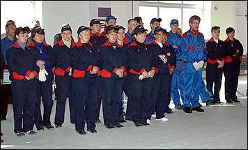 16 сентября 2006 г., Барнаул   Запуск цеха глубокой переработки дерева Ларичихинского лесхоза