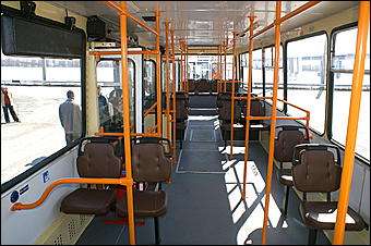 13 апреля 2007 г., Барнаул   Первый белорусский троллейбус в Барнауле