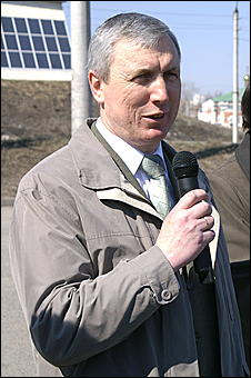 13 апреля 2007 г., Барнаул   Первый белорусский троллейбус в Барнауле