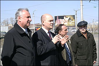 13 апреля 2007 г., Барнаул   Первый белорусский троллейбус в Барнауле