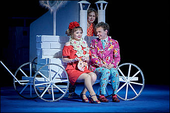 30 май 2017 г., Барнаул. Фото: Мария Трубина   "Бальзаминов. ЖенитьБЫ": показываем, как прошел прогон премьерного спектакля Молодежного театра Алтая