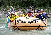 15 июля 2006 г., Барнаул   Испытания рафта "Барнаул РТИ"