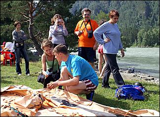 15 июля 2006 г., Барнаул   Испытания рафта "Барнаул РТИ"