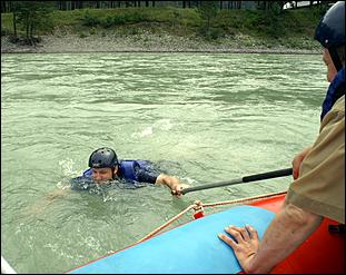 15 июля 2006 г., Барнаул   Испытания рафта "Барнаул РТИ"