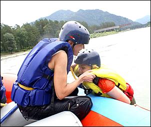 15 июля 2006 г., Барнаул   Испытания рафта "Барнаул РТИ"