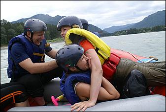 15 июля 2006 г., Барнаул   Испытания рафта "Барнаул РТИ"