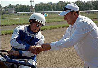 20 августа 2006 г., Барнаул   Международная встреча наездников Россия - Финляндия