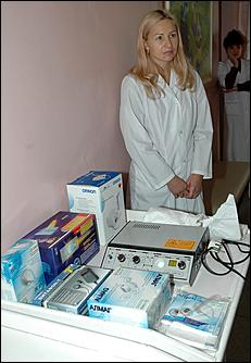 7 сентября 2006 г., Барнаул   Посещение детского отделения горбольцины №10 В.Колгановым