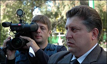 7 сентября 2006 г., Барнаул   Посещение детского отделения горбольцины №10 В.Колгановым