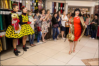 22 августа 2018 года   Как прошло открытие нового магазина тканей "Брависсимо"