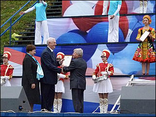 31 август 2013 г., Барнаул   Празднование 283-ей годовщины Барнаула на пл.Сахарова