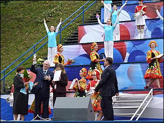 31 август 2013 г., Барнаул   Празднование 283-ей годовщины Барнаула на пл.Сахарова