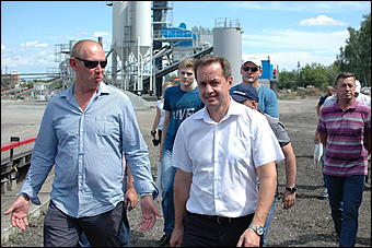 28 июль 2017 г., Камень на Оби   Новые дороги для алтайских курортов: как в Камне-на-Оби открыли асфальтобетонный завод 