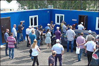 28 июль 2017 г., Камень на Оби   Новые дороги для алтайских курортов: как в Камне-на-Оби открыли асфальтобетонный завод 