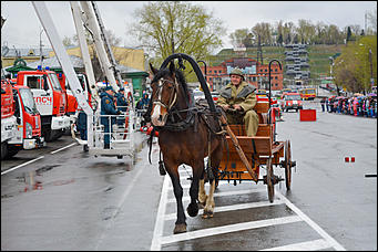 30 апреля 2017 Барнаул   Дым, огонь и медные трубы. Как в Барнауле отметили День пожарной охраны