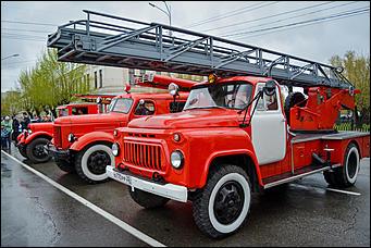 30 апреля 2017 Барнаул   Дым, огонь и медные трубы. Как в Барнауле отметили День пожарной охраны