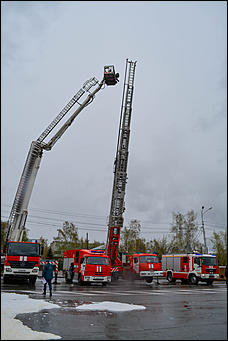 30 апреля 2017 Барнаул   Дым, огонь и медные трубы. Как в Барнауле отметили День пожарной охраны