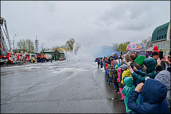30 апреля 2017 Барнаул   Дым, огонь и медные трубы. Как в Барнауле отметили День пожарной охраны