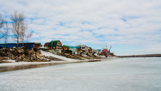 24 март 2016 г., Барнаул &copy; Амител Вячеслав Мельников   Водно-моторная станция в Барнауле