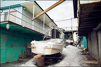 24 март 2016 г., Барнаул © Амител Вячеслав Мельников   Водно-моторная станция в Барнауле