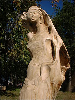 2 сентября 2006 г., Барнаул   Фестиваль деревяной скульптуры