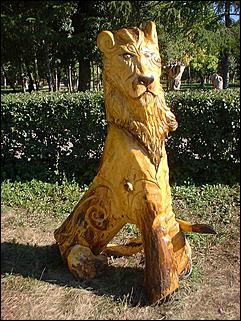 2 сентября 2006 г., Барнаул   Фестиваль деревяной скульптуры