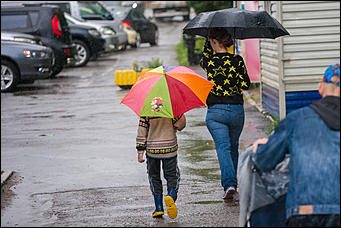 20 июнь 2016 г., Барнаул © Амител Вячеслав Мельников   Барнаул под дождем. Фоторепортаж