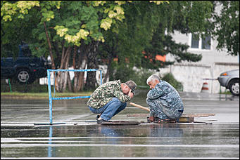 20 июнь 2016 г., Барнаул © Амител Вячеслав Мельников   Барнаул под дождем. Фоторепортаж