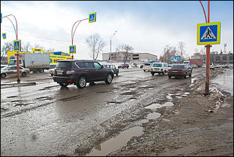 17 март 2016 г., Барнаул © Амител Вячеслав Мельников   Фоторепортаж: Весна. Барнаул. Дороги 