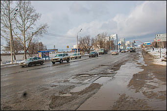 17 март 2016 г., Барнаул © Амител Вячеслав Мельников   Фоторепортаж: Весна. Барнаул. Дороги 