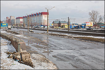 17 март 2016 г., Барнаул © Амител Вячеслав Мельников   Фоторепортаж: Весна. Барнаул. Дороги 