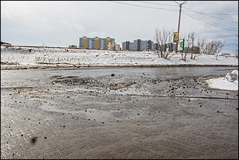 17 март 2016 г., Барнаул © Амител Вячеслав Мельников   Фоторепортаж: Весна. Барнаул. Дороги 