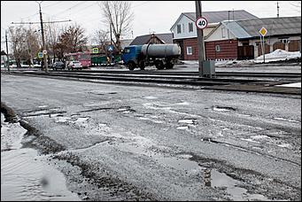 17 март 2016 г., Барнаул © Амител Вячеслав Мельников   Фоторепортаж: Весна. Барнаул. Дороги 
