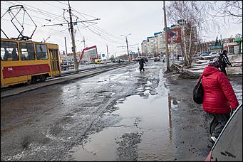 17 март 2016 г., Барнаул © Амител Вячеслав Мельников   Фоторепортаж: Весна. Барнаул. Дороги 