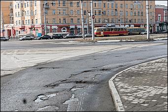 17 март 2016 г., Барнаул © Амител Вячеслав Мельников   Фоторепортаж: Весна. Барнаул. Дороги 